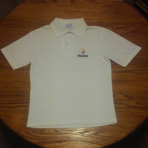 ✨ Vintage Steelers Pollo Shirt Logo Seven USA made - Picture 2 of 11